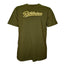 Raskleware Embroidered 100% Cotton T-Shirt, Casual Wear, Breathable, Soft, Comfortable, Machine washable, Olive Gray