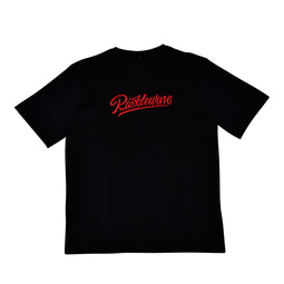 Raskleware Embroidered 100% Cotton T-Shirt, Casual Wear, Breathable, Soft, Comfortable, Machine washable, Black