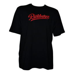 Raskleware Embroidered 100% Cotton T-Shirt, Casual Wear, Breathable, Soft, Comfortable, Machine washable, Black
