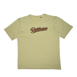 Raskleware Embroidered 100% Cotton T-Shirt, Casual Wear, Breathable, Soft, Comfortable, Machine washable, Cream