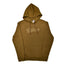 Raskleware 100% Cotton Pullover Embroidery Hoodie, Brown - Heavyweight Premium Wear for Warmth & Comfort, Machine Washable