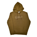 Raskleware 100% Cotton Pullover Embroidery Hoodie, Brown - Heavyweight Premium Wear for Warmth & Comfort, Machine Washable